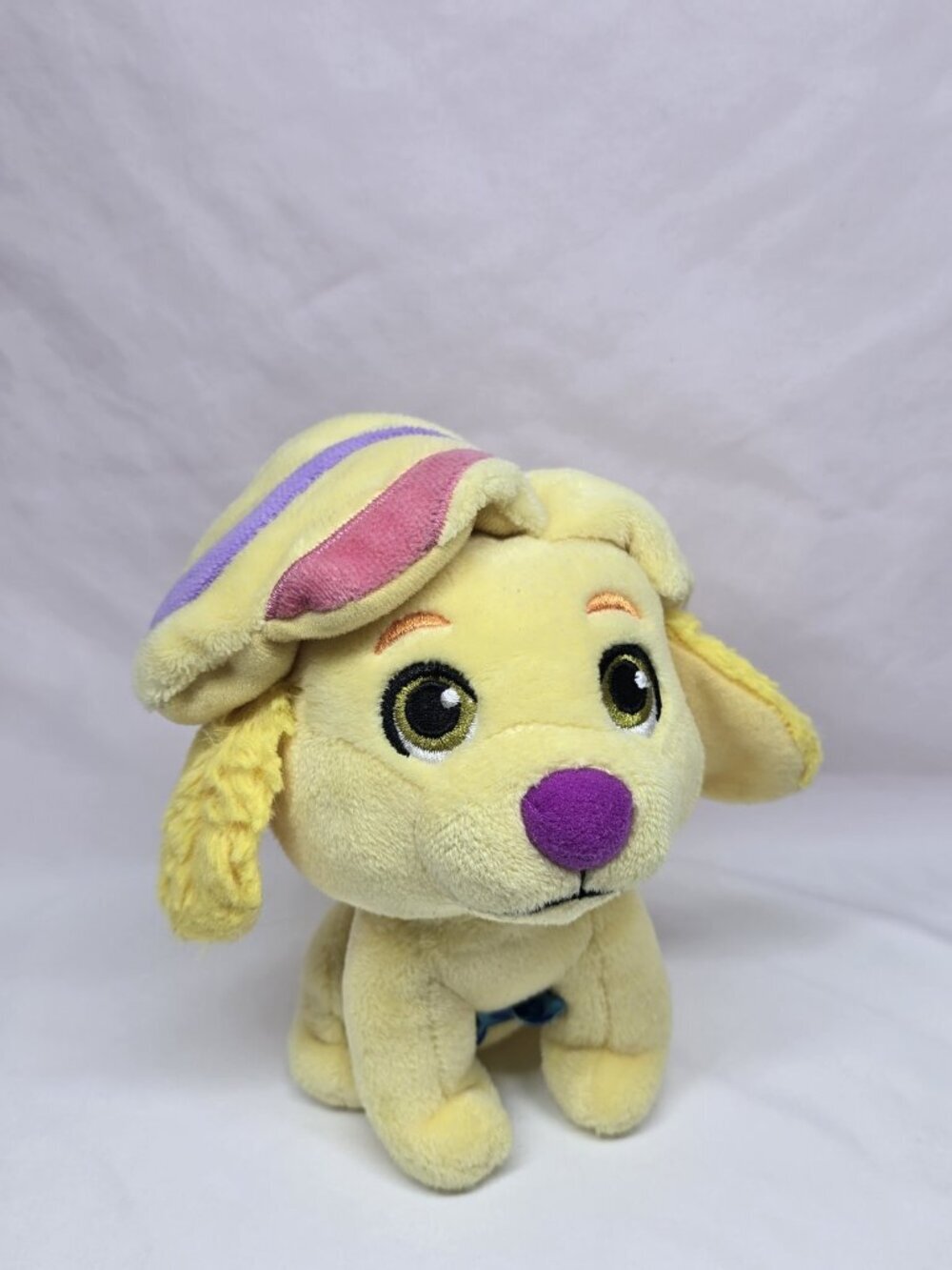 Nickelodeon SUNNY DAY DOODLE YELLOW DOG 6" Plush STUFFED ANIMAL TOY Fisher Price